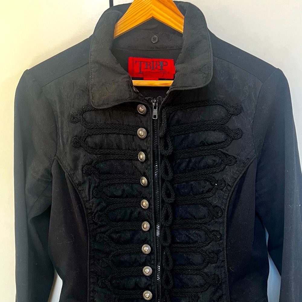 Women’s jacket. One of a kind. Marching band style with accessible look
